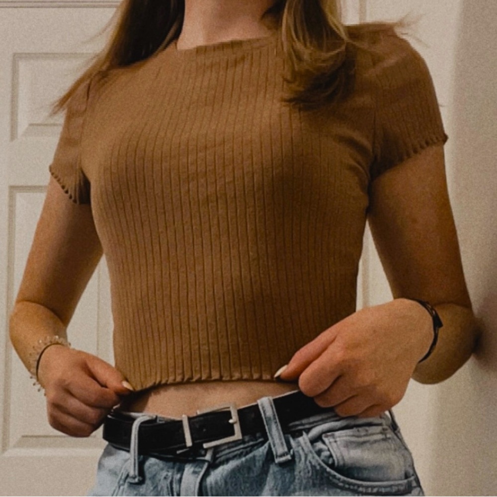 ribbed brown crop